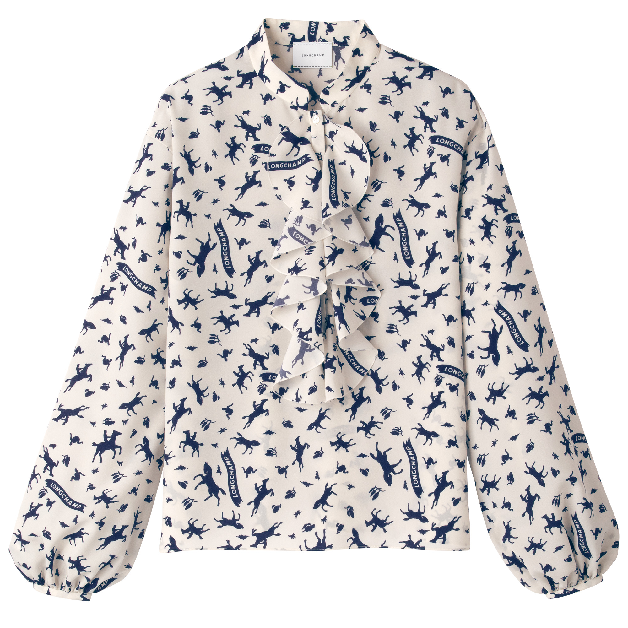 Blouse Ivory - Crepe - 1