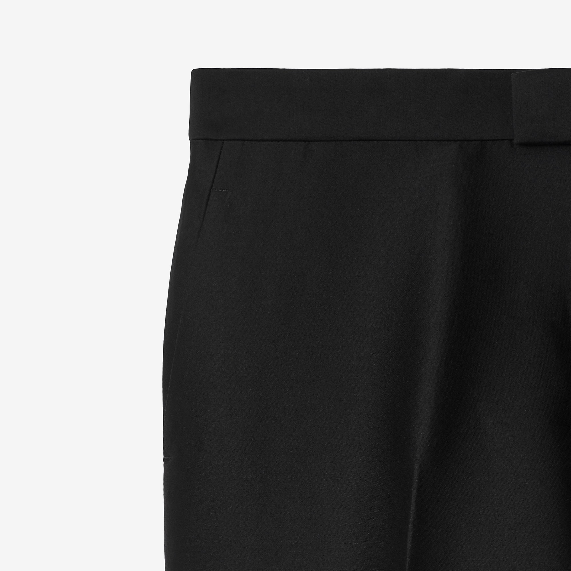 Wool Silk Tailored Trousers - 5