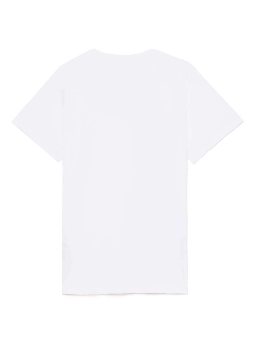 logo-print cotton T-shirt - 6