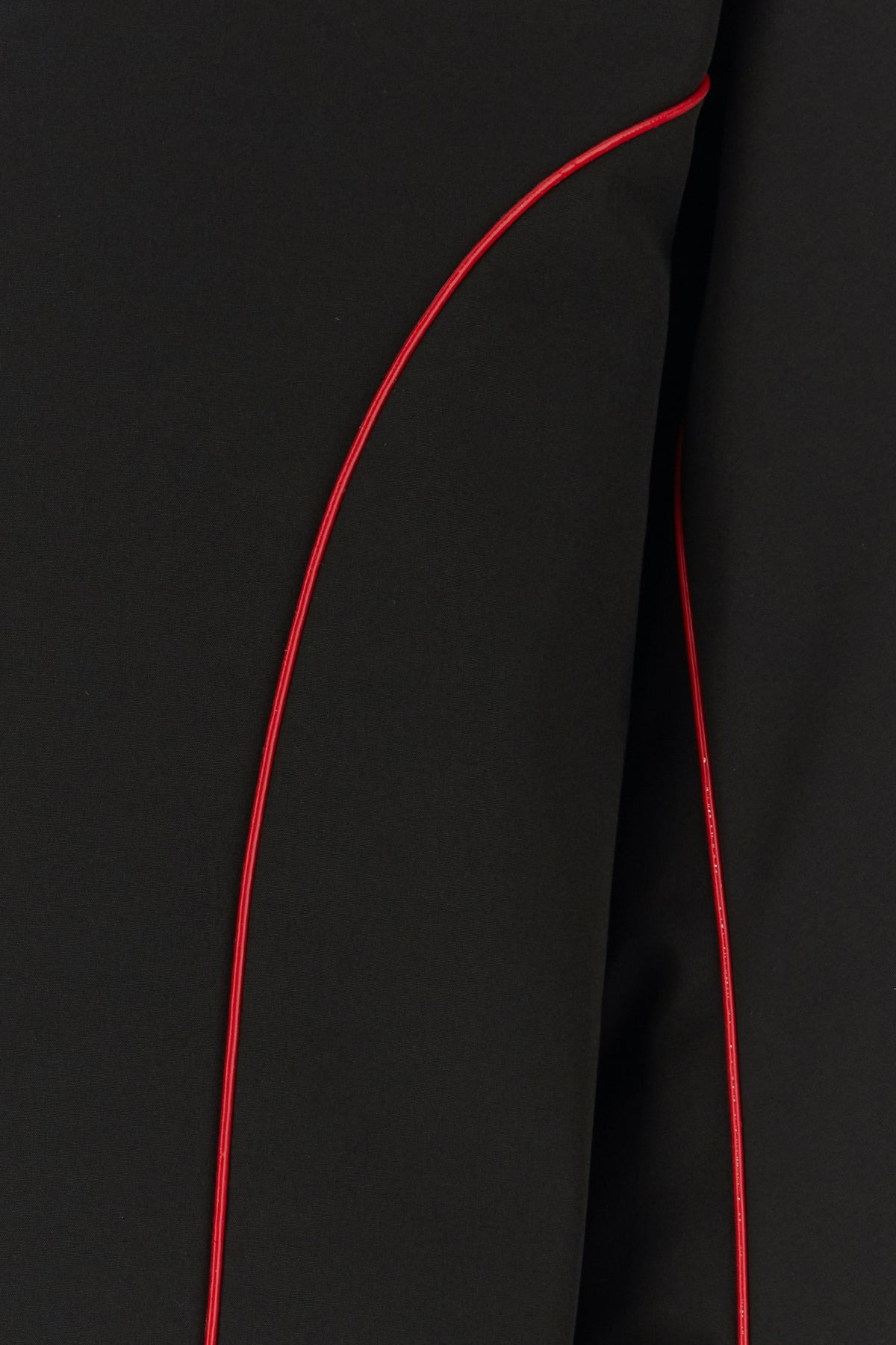 Black polyester blend jacket - 5