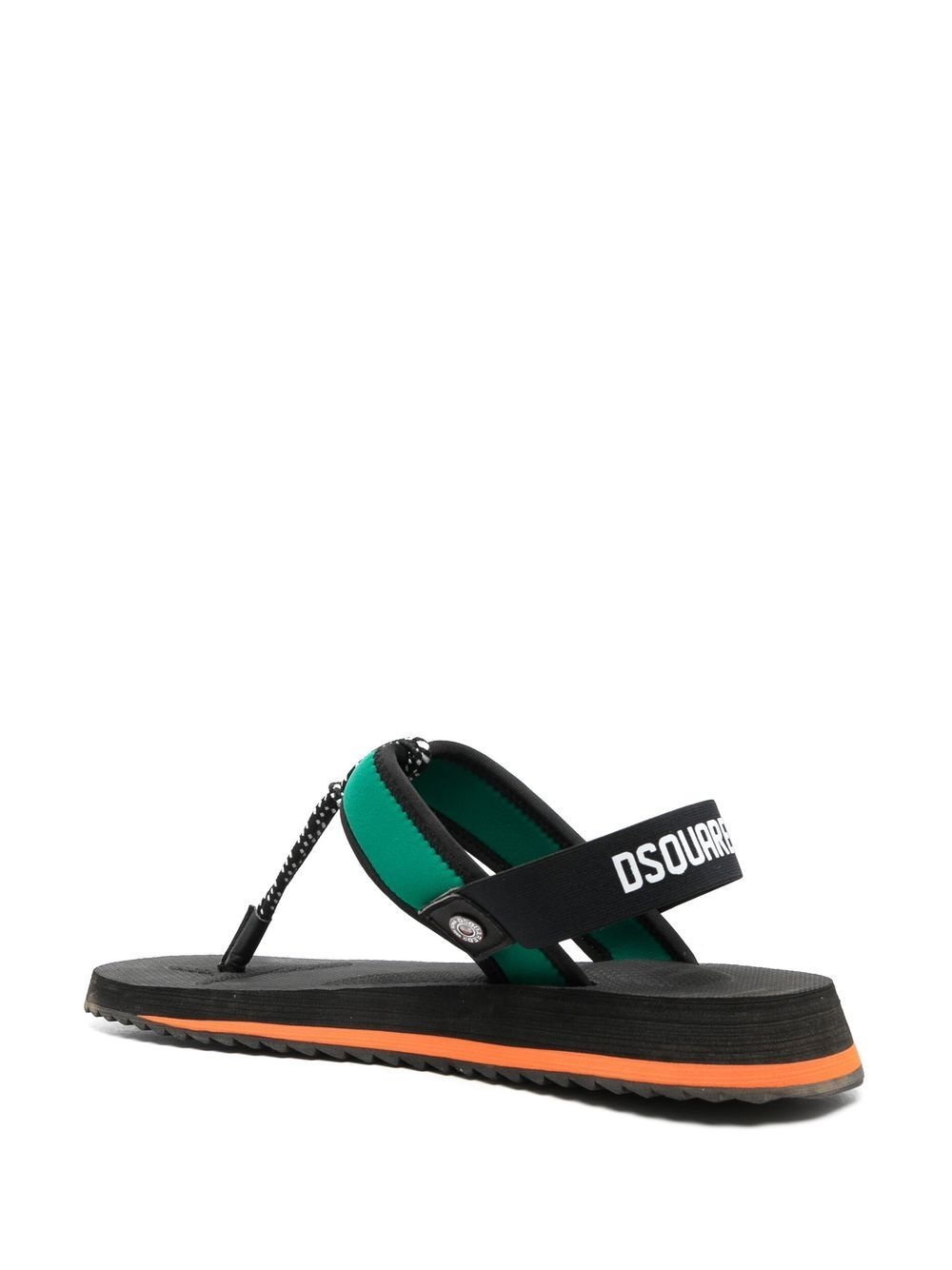 sling-back open sandals - 3