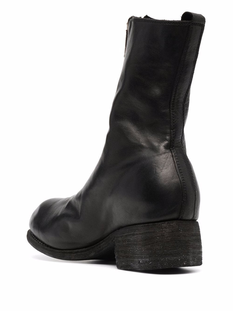 front zip ankle boots 3