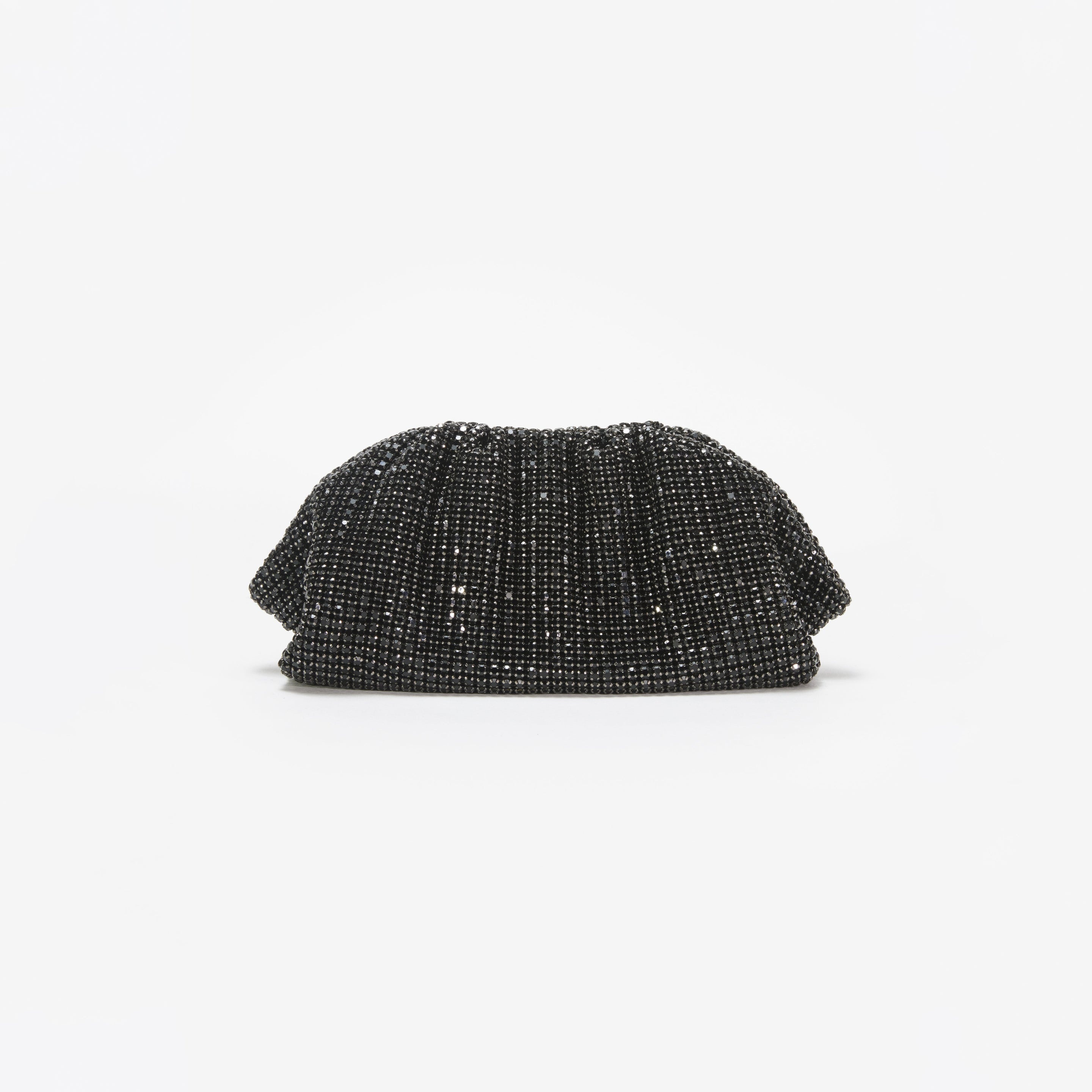 Black Diamante Pouch - 3