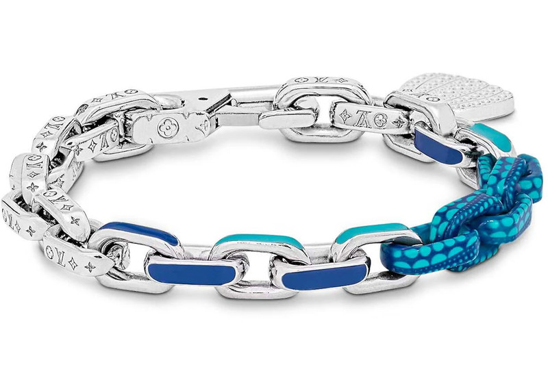 Louis Vuitton LV x YK Paradise Chain Bracelet Blue 1