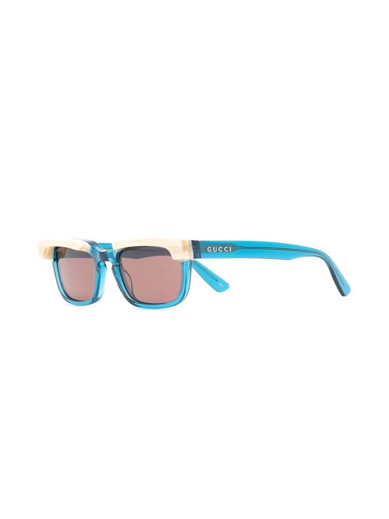 GUCCI GG1166S rectangular sunglasses outlook