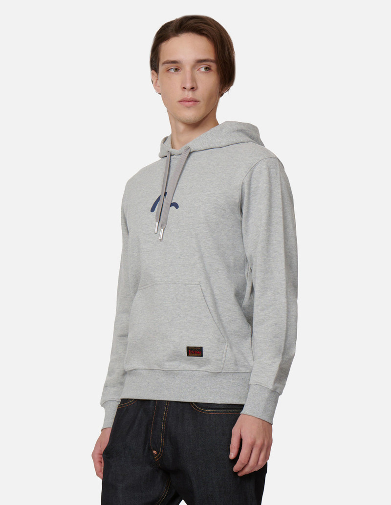 SEAGULL PRINT HOODED SWEATSHIRT 7