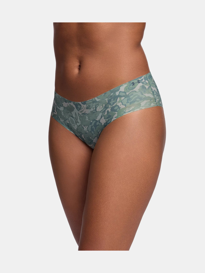 Women's UA Pure Stretch 3-Pack Printed No Show Hipster 3