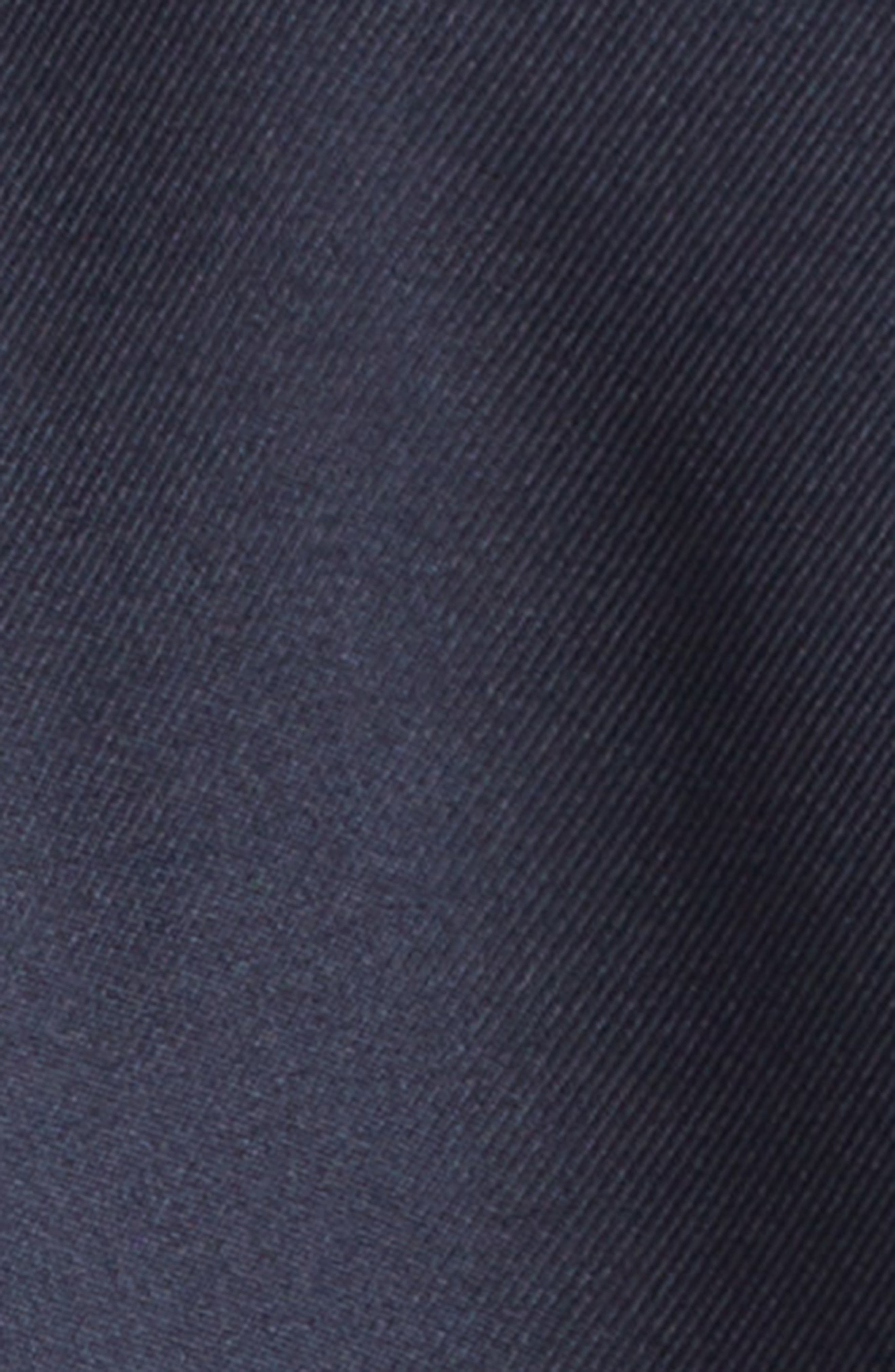 Rhude Boxy Long Sleeve Button-Up Work Shirt in Black 0015 at Nordstrom - 6