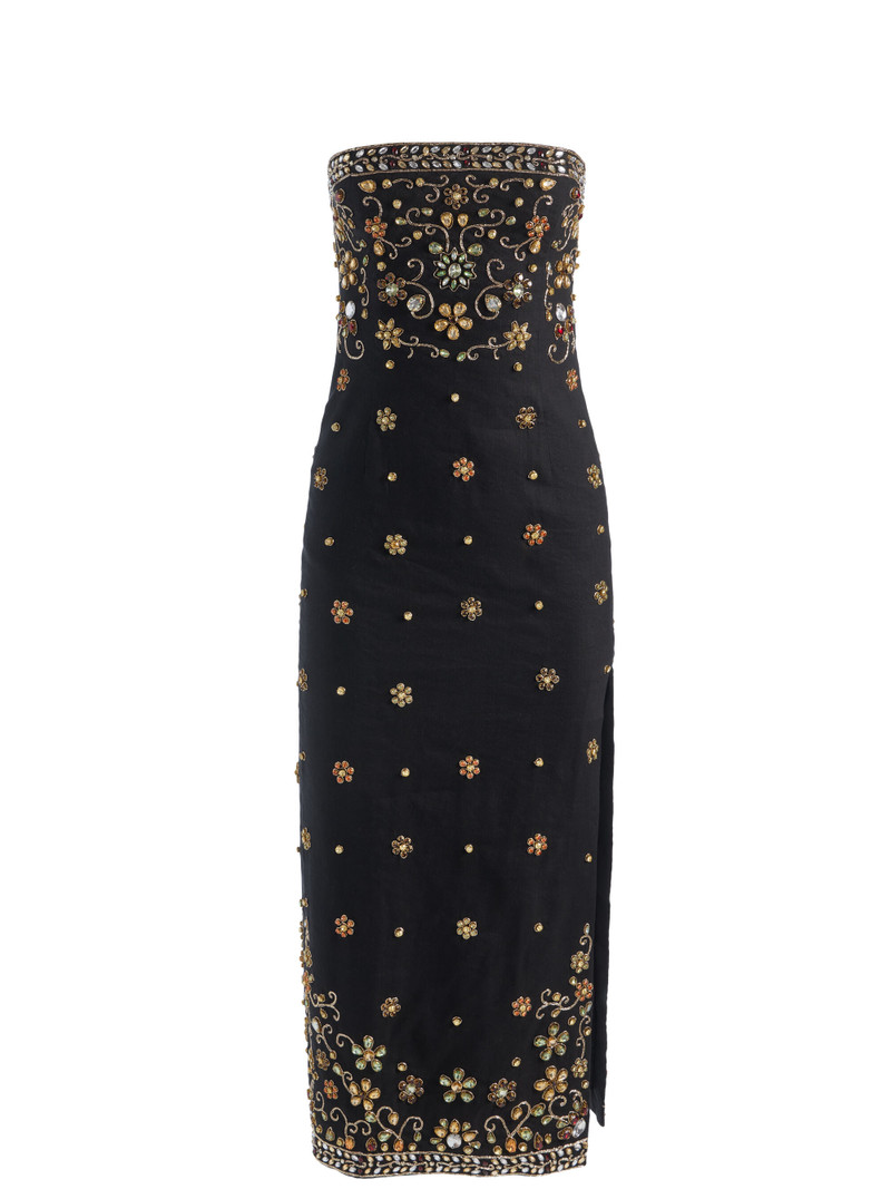 NINA EMBELLISHED MIDI DRESS 7
