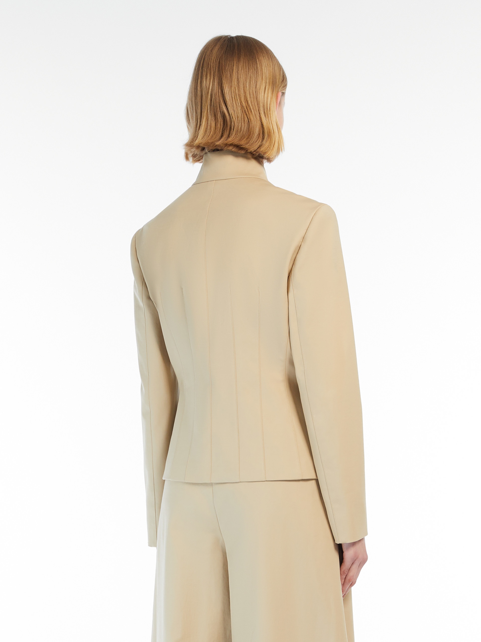 OLINDO Female jacket in cotton canvas - 4