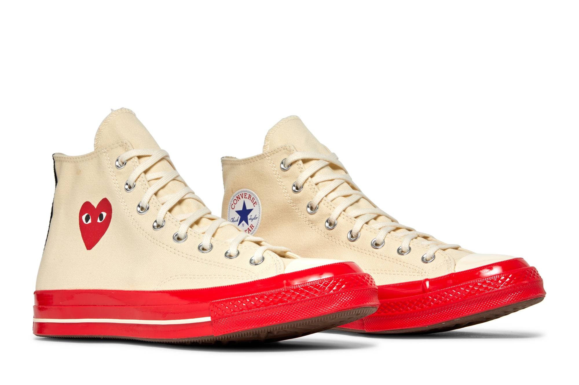 Comme des Garçons Play x Chuck 70 High 'Pristine Red' - 8