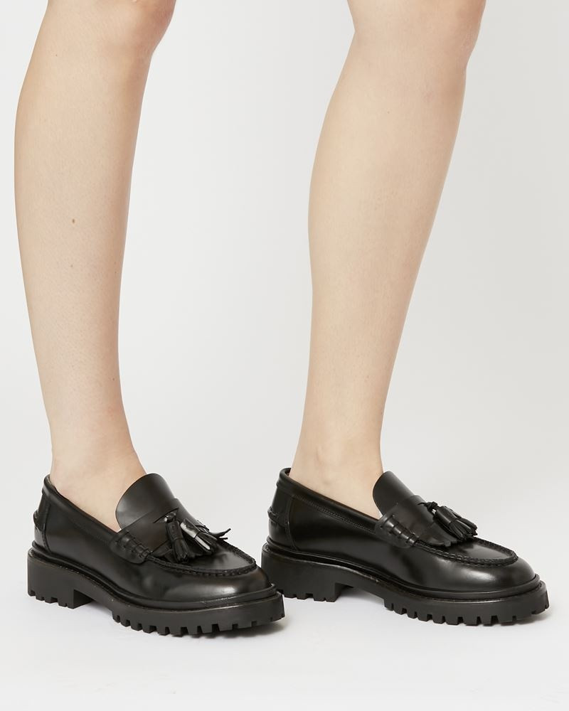 Isabel Marant FREZZA LEATHER LOAFERS outlook