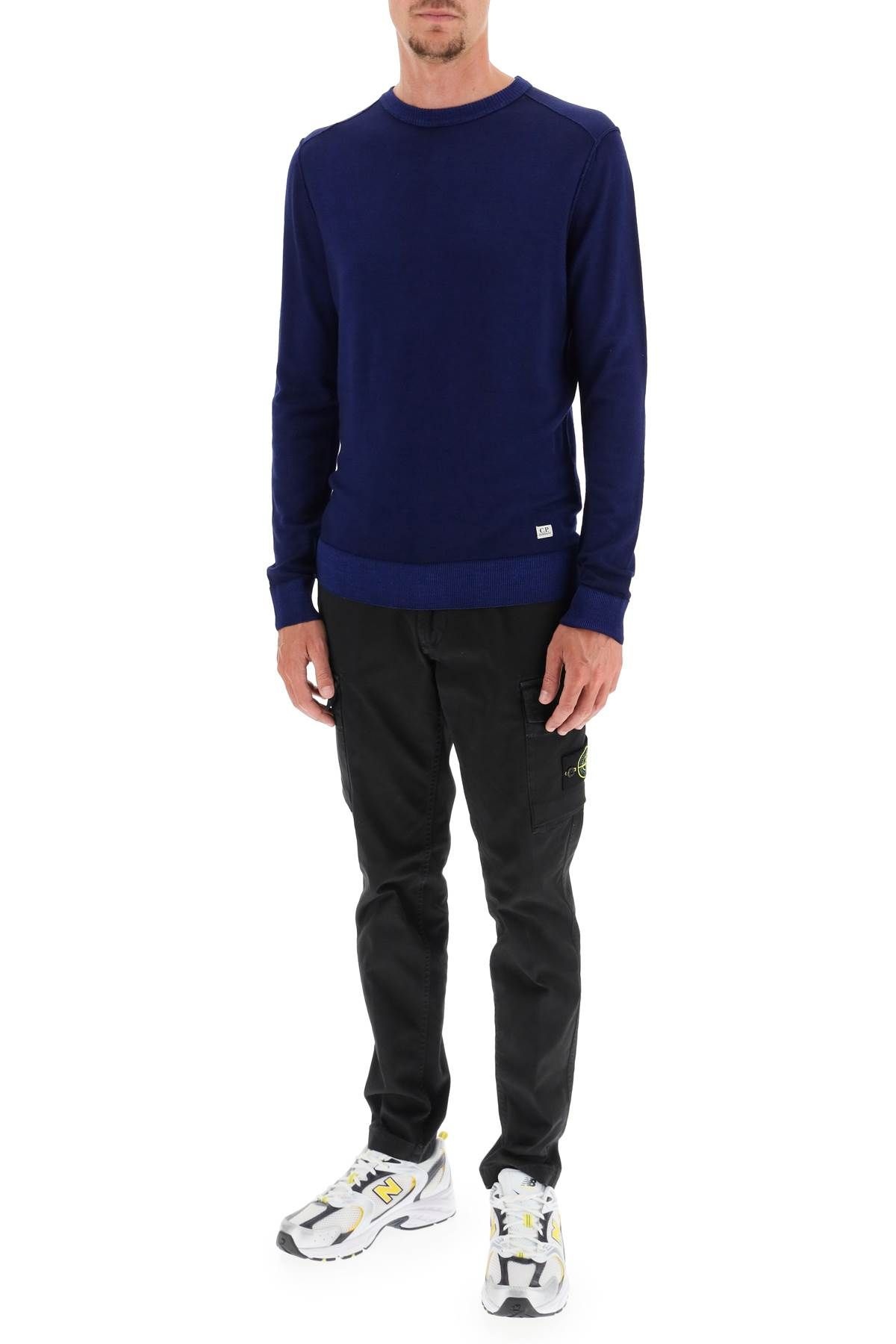 WOOL SWEATER WITH CREWNECK - 2