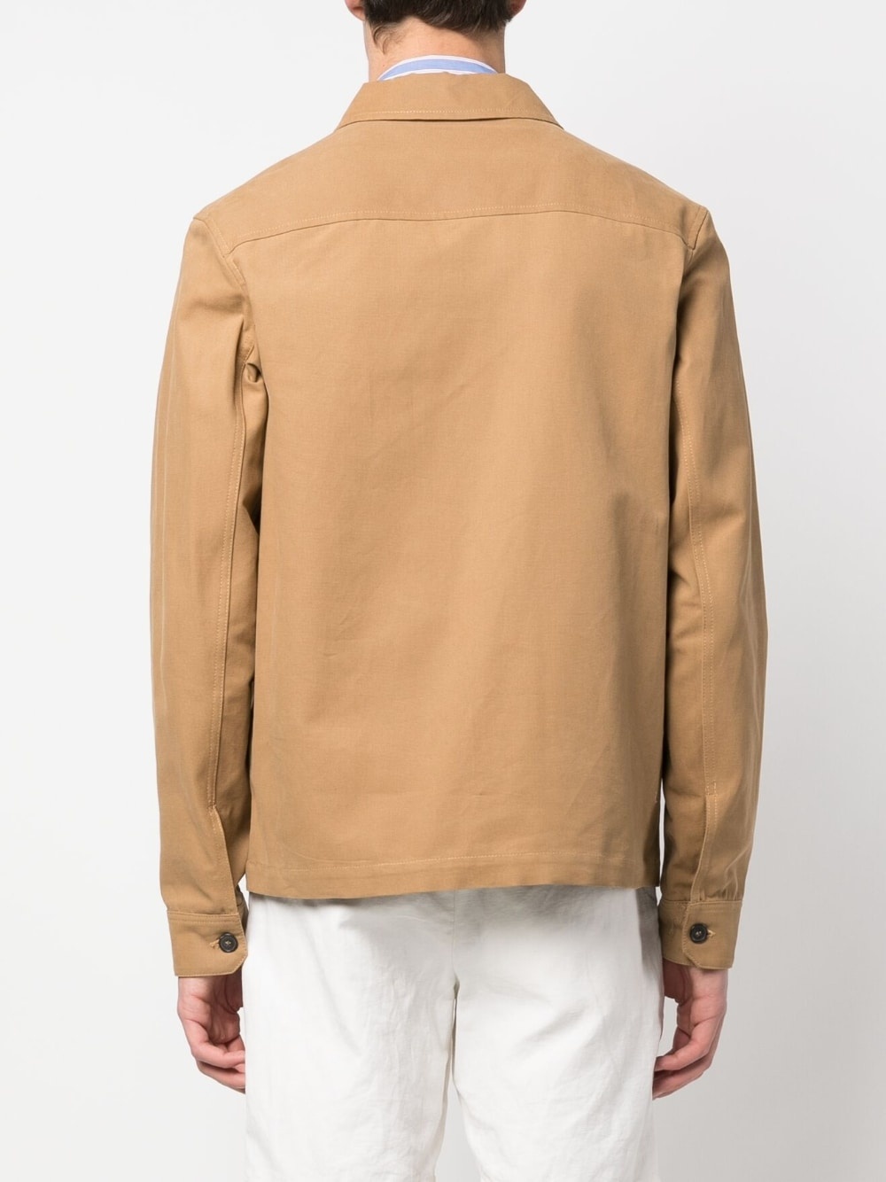 cotton shirt jacket - 4