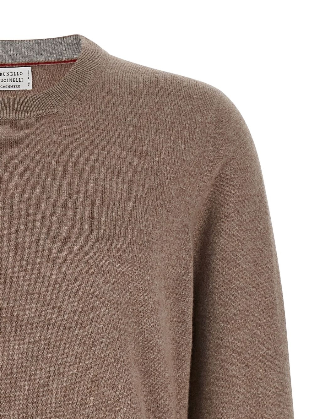 crew-neck cashmere sweater - 4