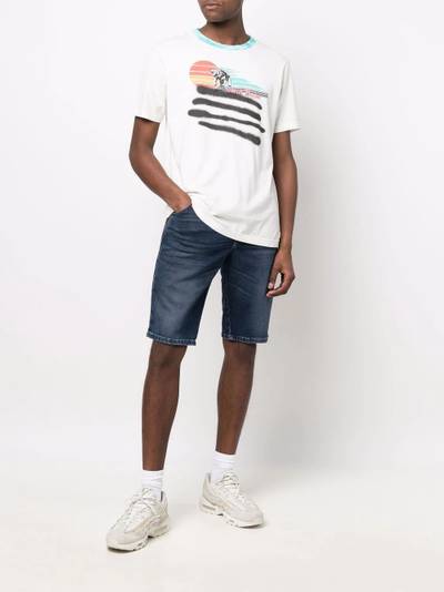 Diesel graphic-print cotton T-shirt outlook