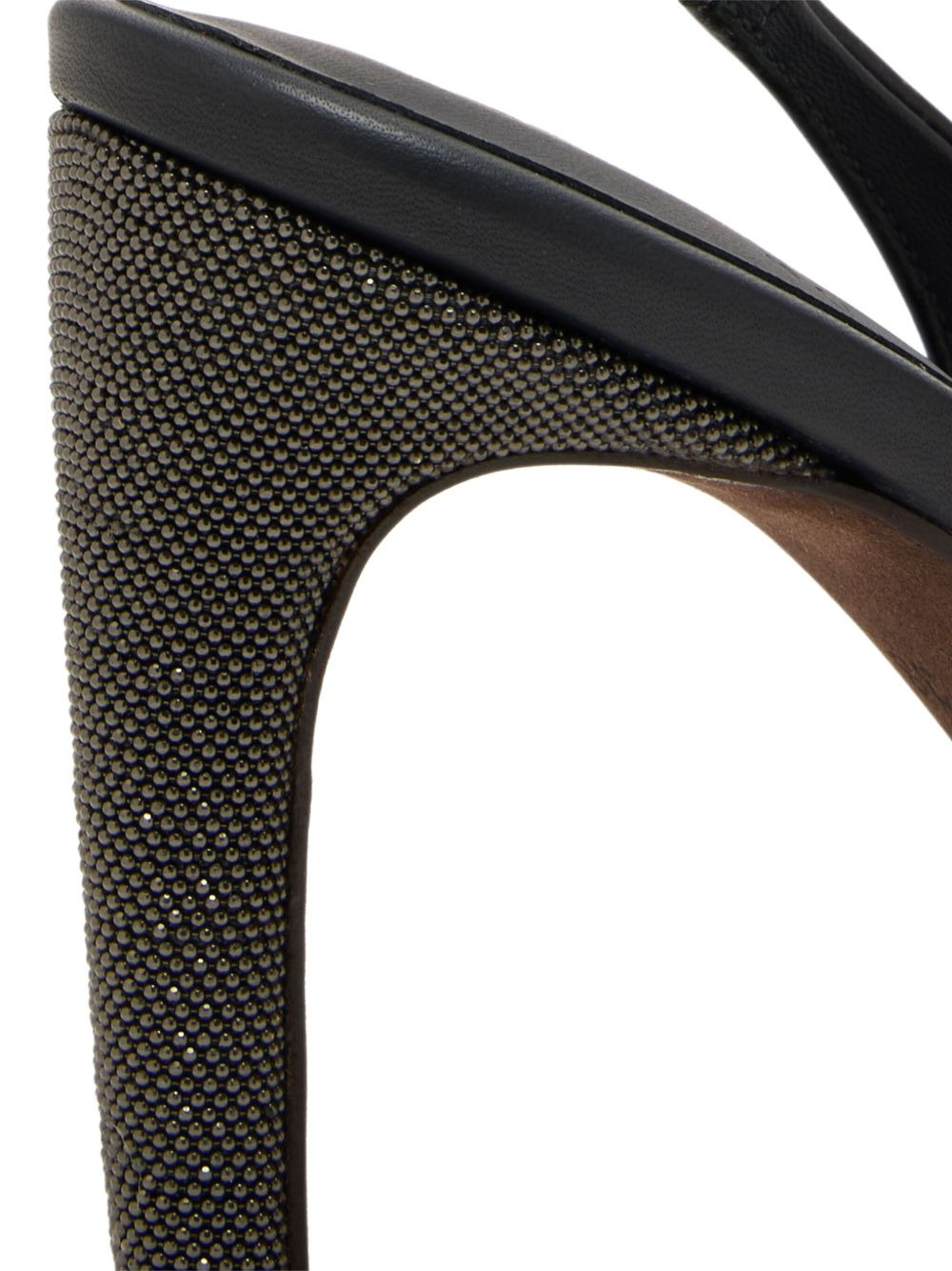 80mm slingback embellished heel pumps - 3