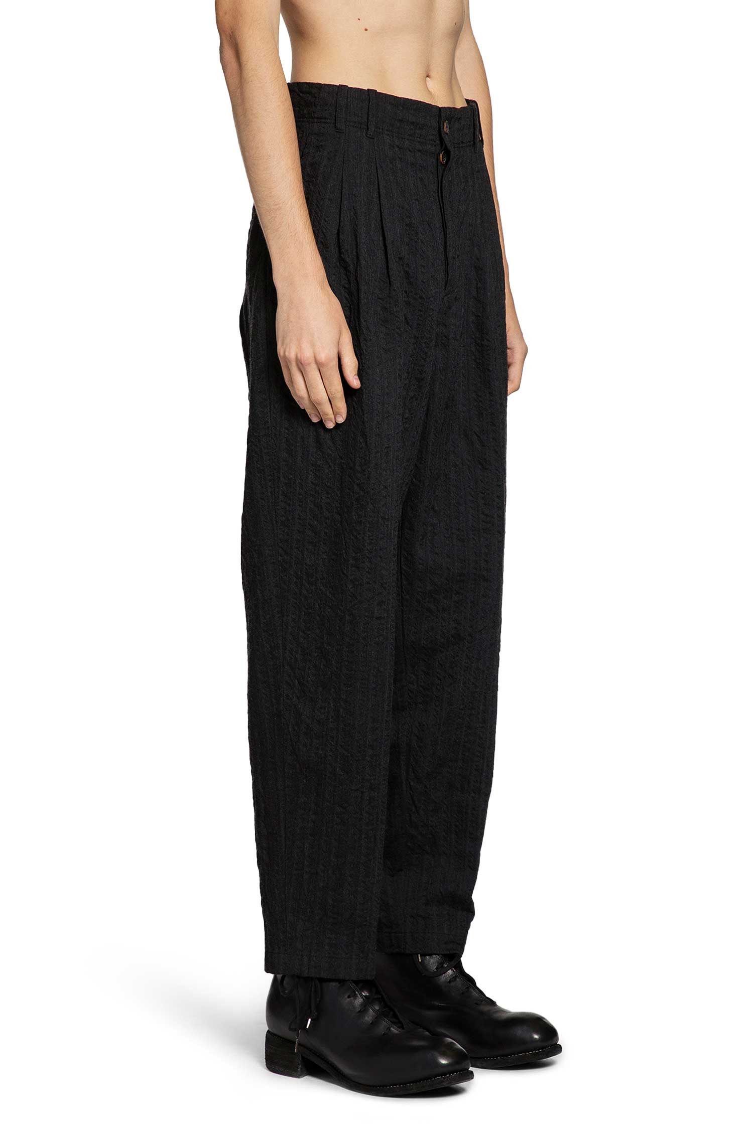 Forme D'expression Man Black Trousers - 3