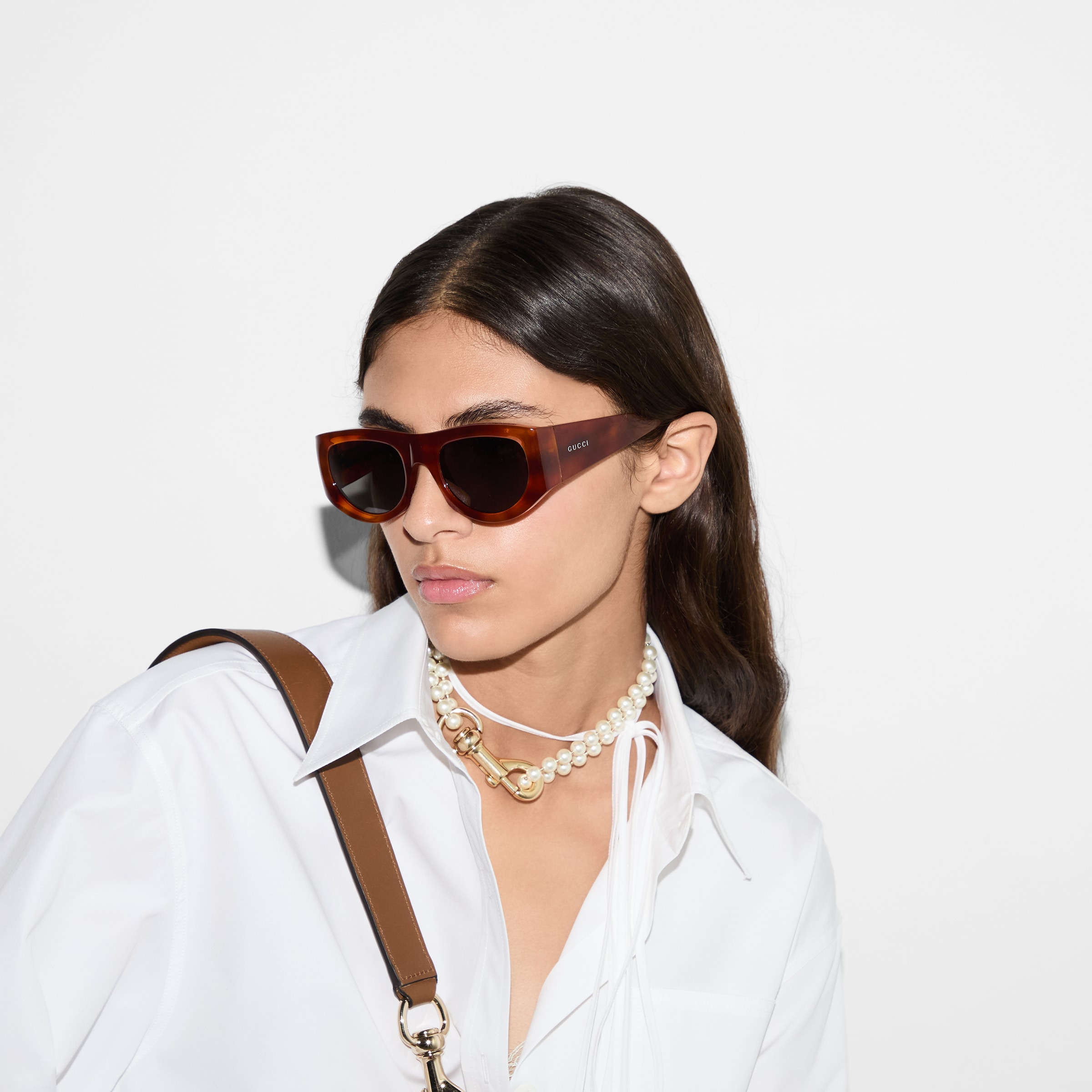 Rectangular-frame sunglasses - 3