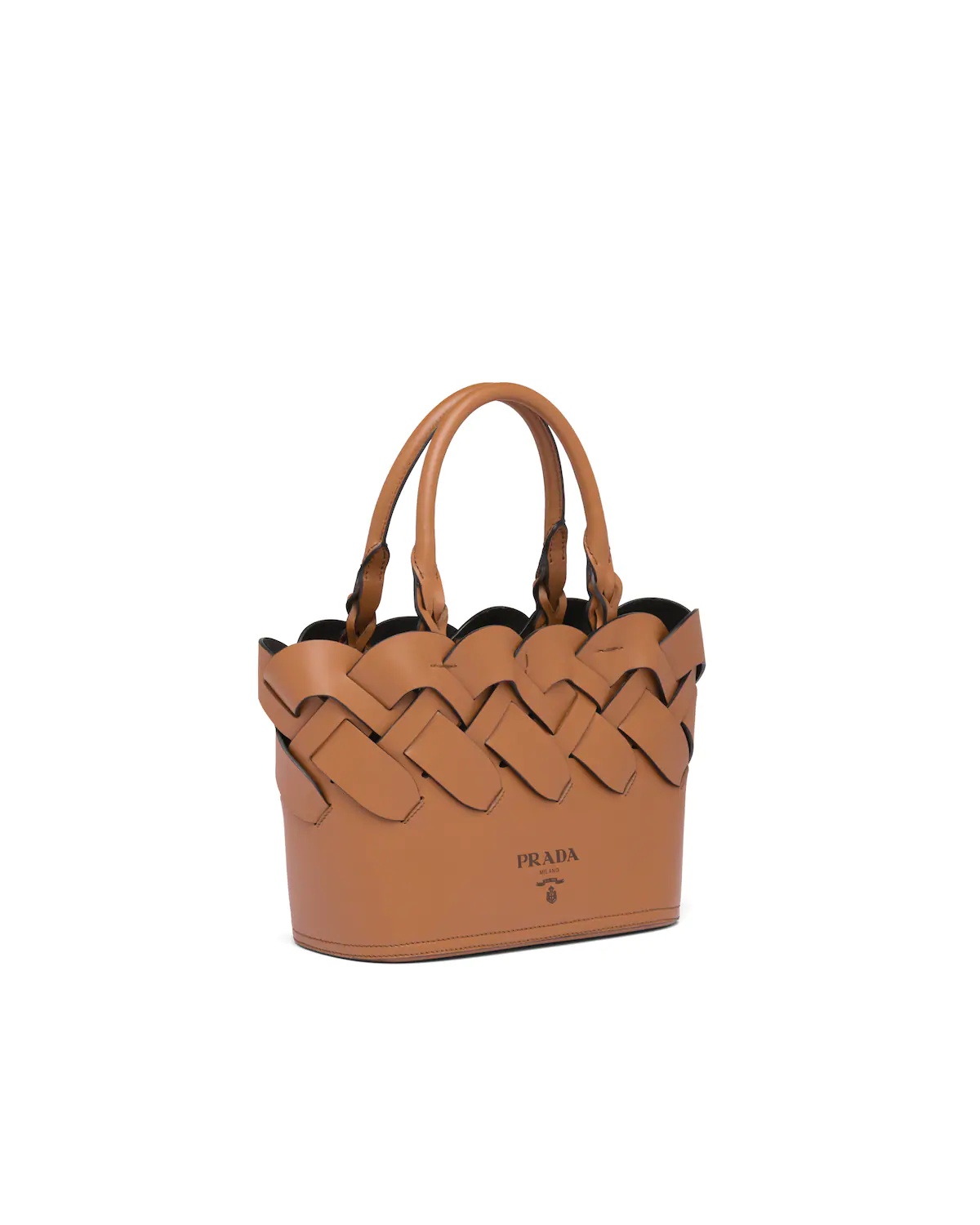 Leather Prada Tress Tote - 3