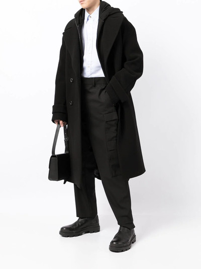 JUUN.J double-breasted buttoned coat outlook