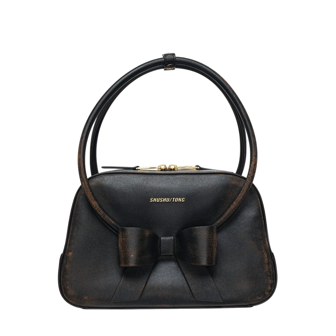 Bow Ring Handle Bag - 1