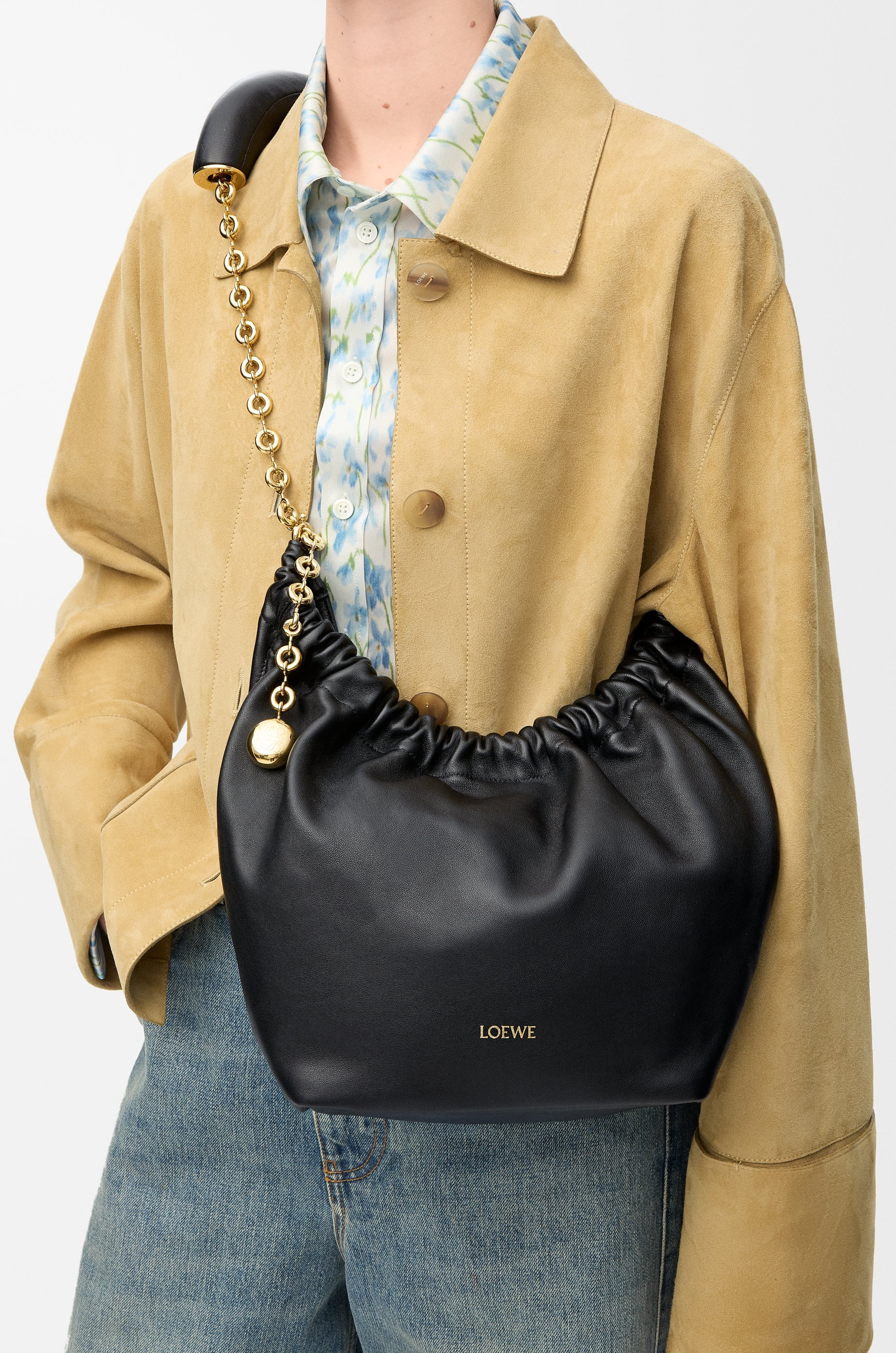 Small Squeeze bag in nappa lambskin - 2