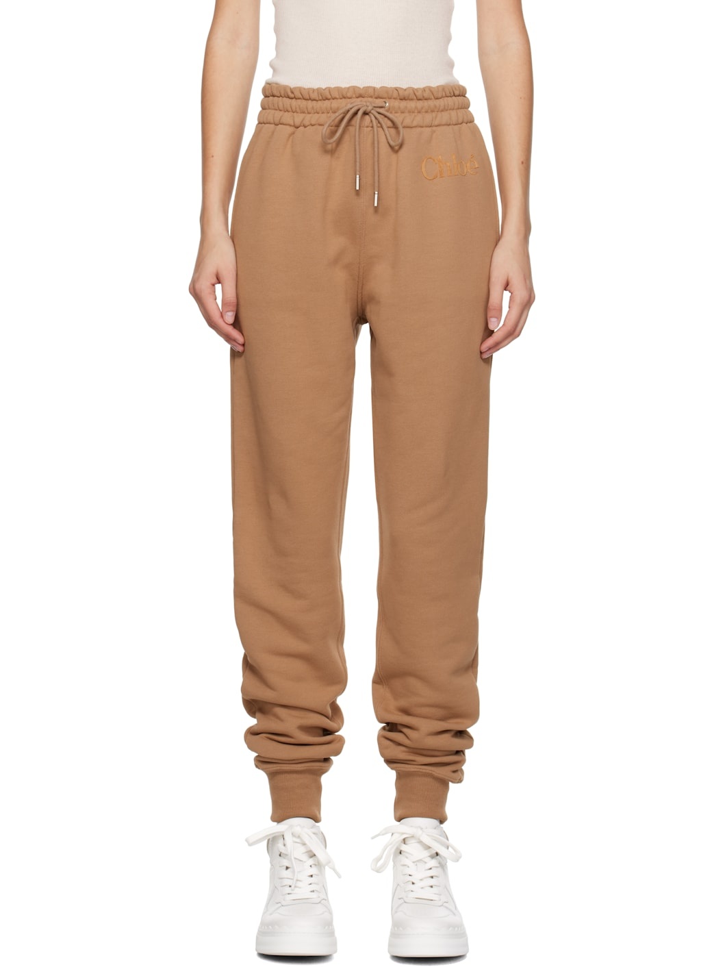 Brown Generous Sweatpants - 1