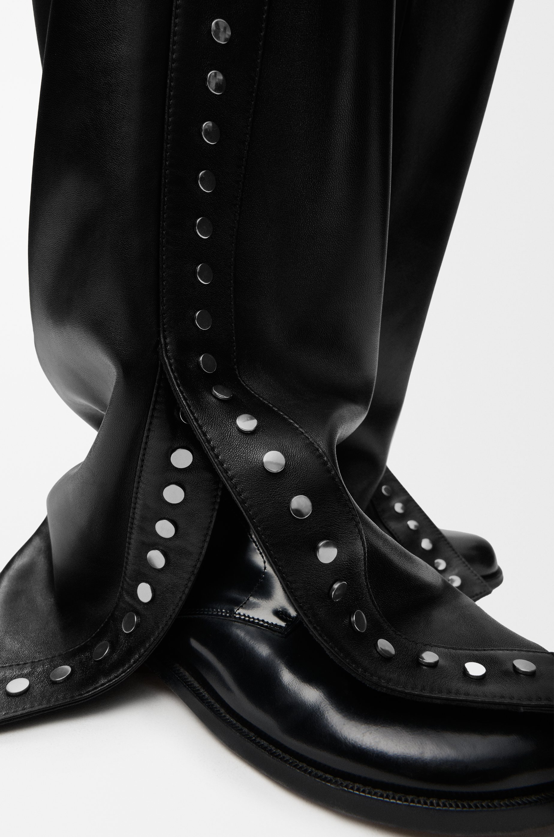 Trousers in nappa lambskin - 5