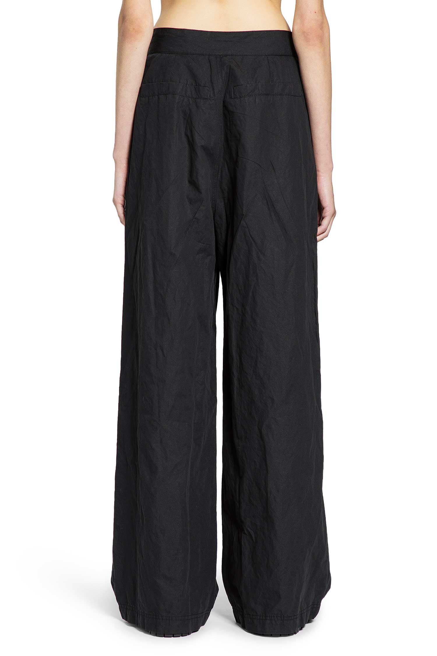 Cotton Lurex Pleated Pants - 3