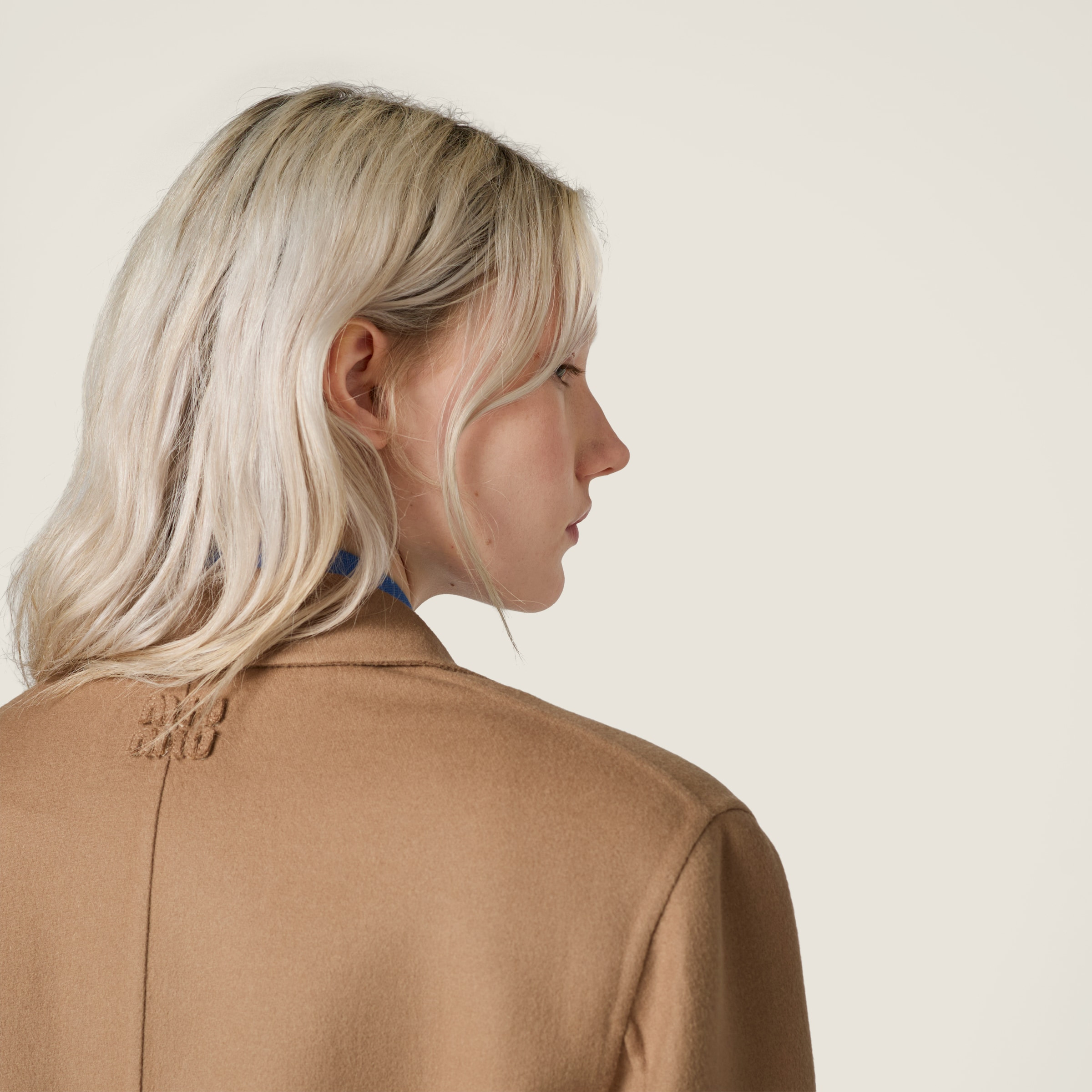 Single-breasted double cashmere coat - 6