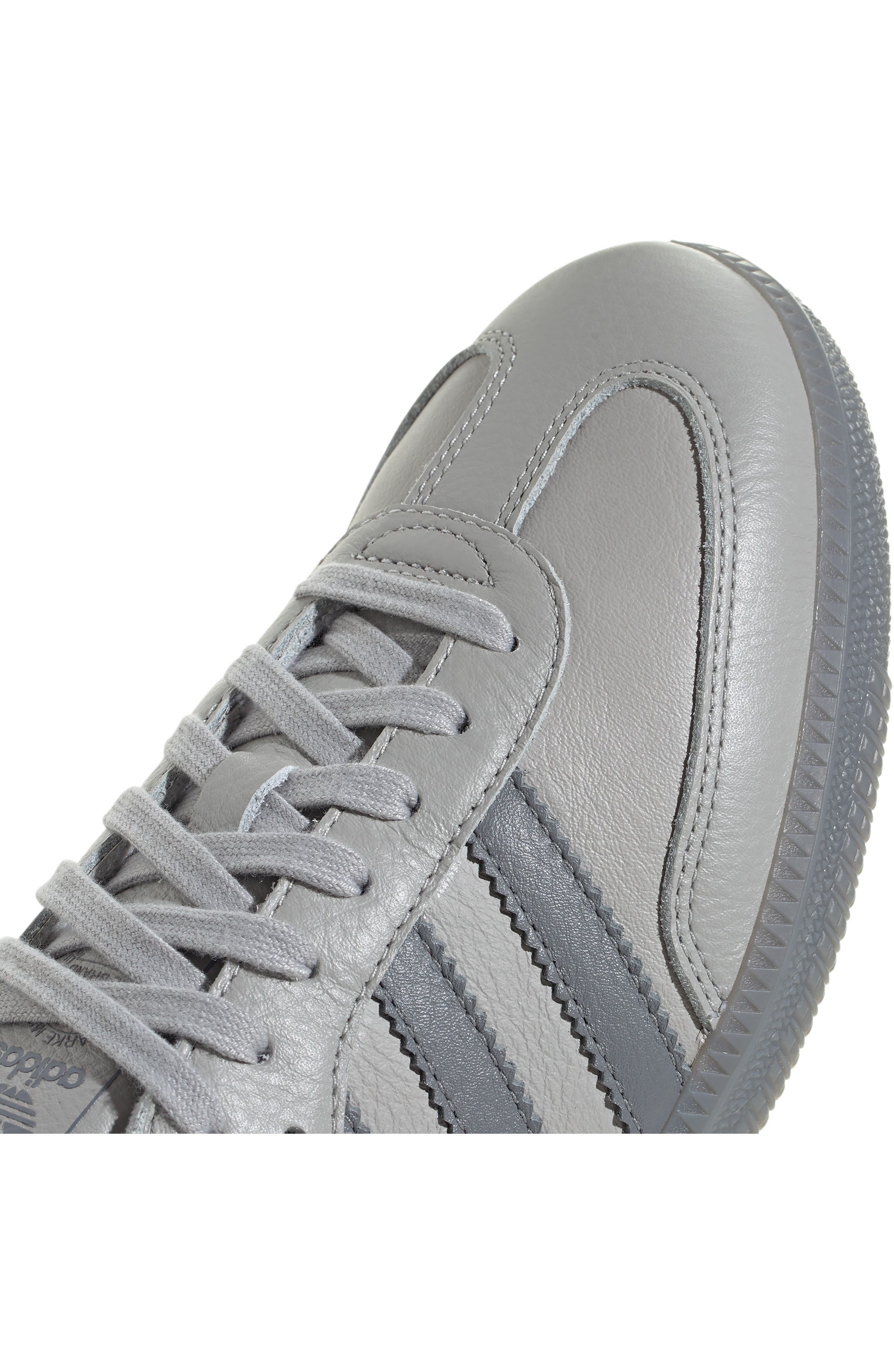adidas Samba OG Sneaker in Grey/Grey/Grey at Nordstrom - 8