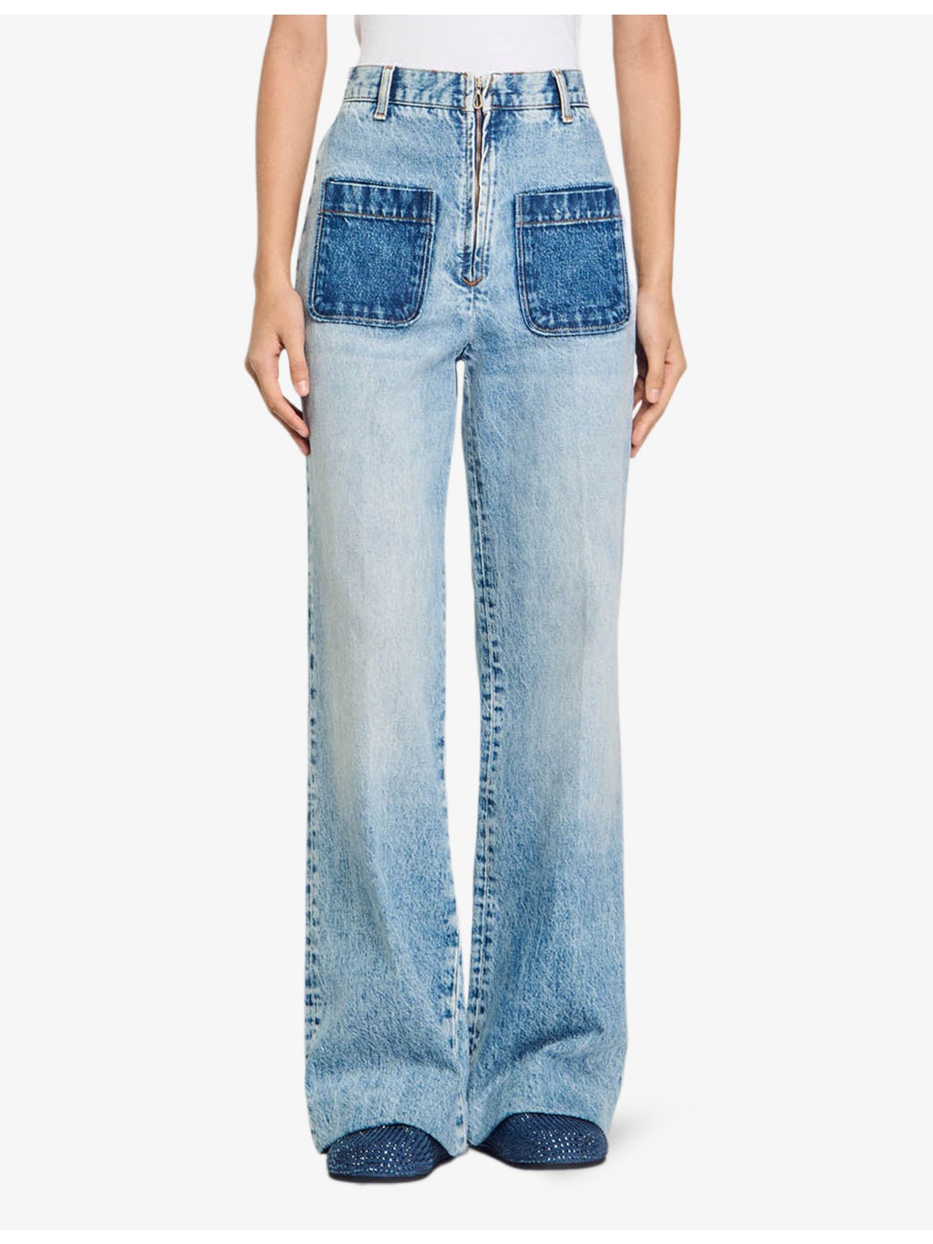 Flared-leg high-rise jeans - 3