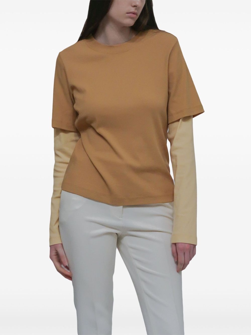 layered T-shirt - 5