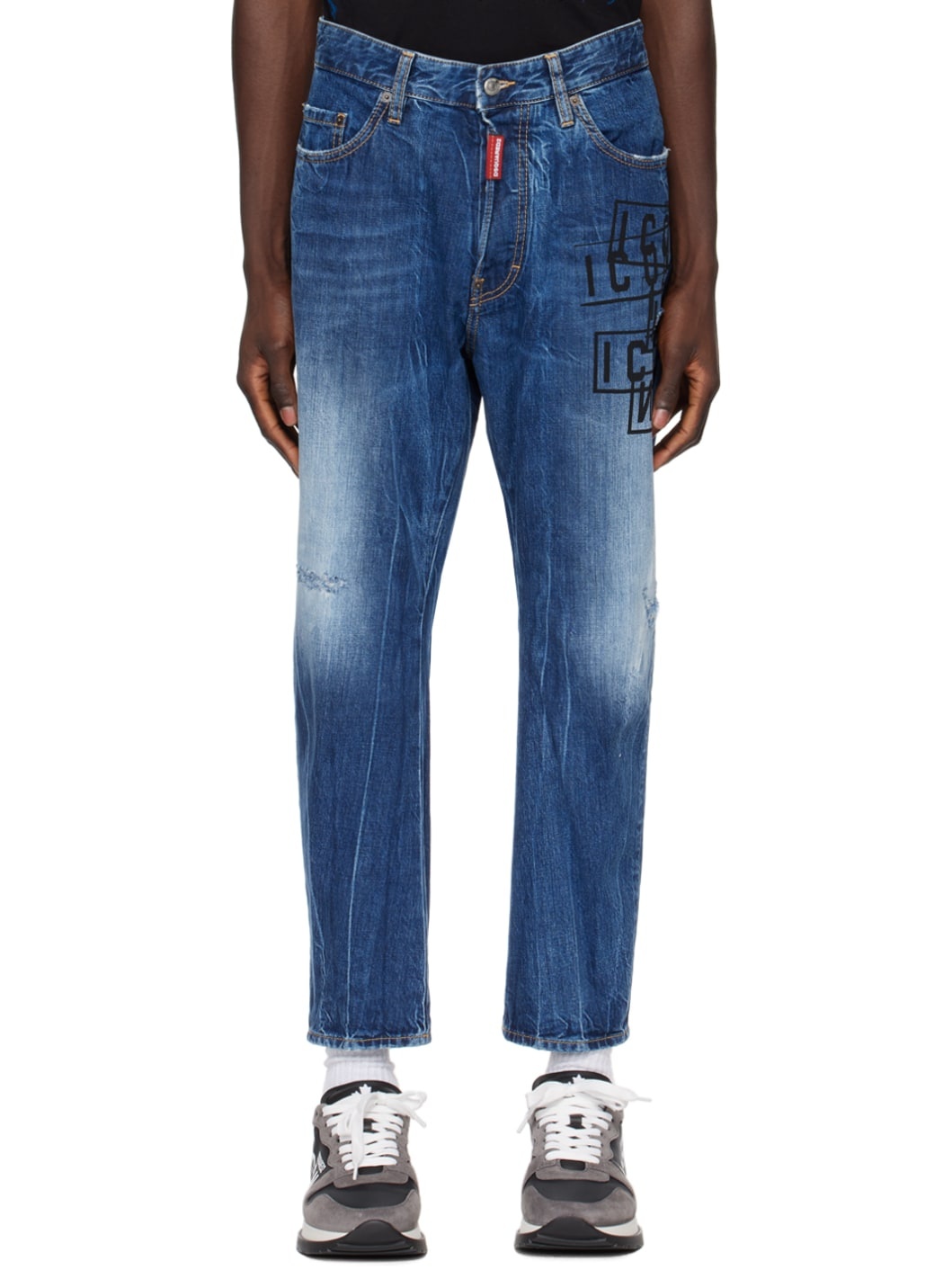 Indigo Icon Stamps Bro Jeans - 1