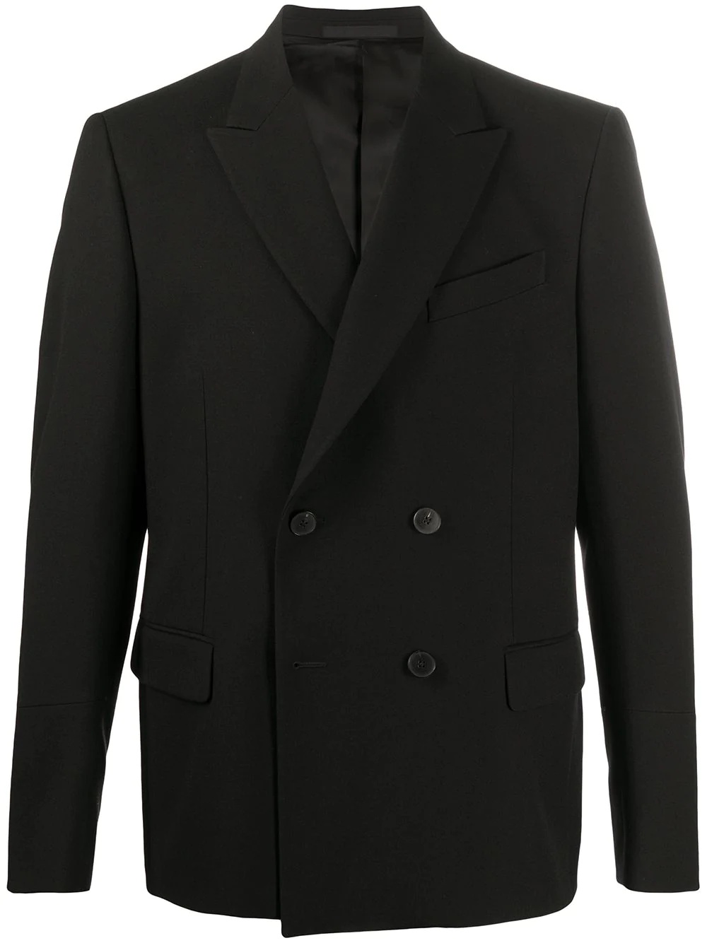 double-breasted tailored blazer - 1