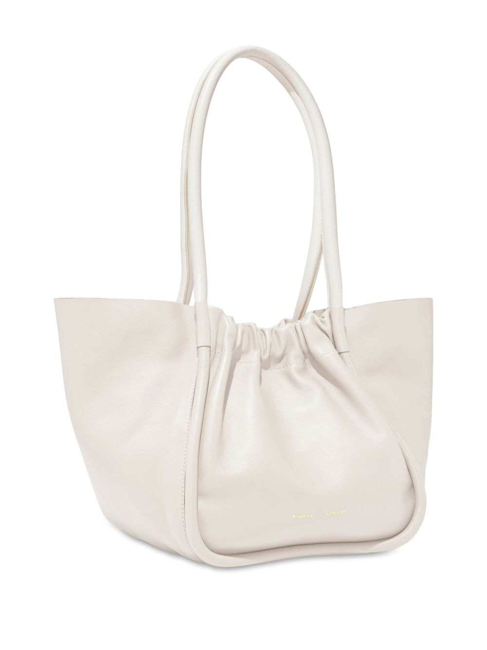 large ruched tote bag - 3