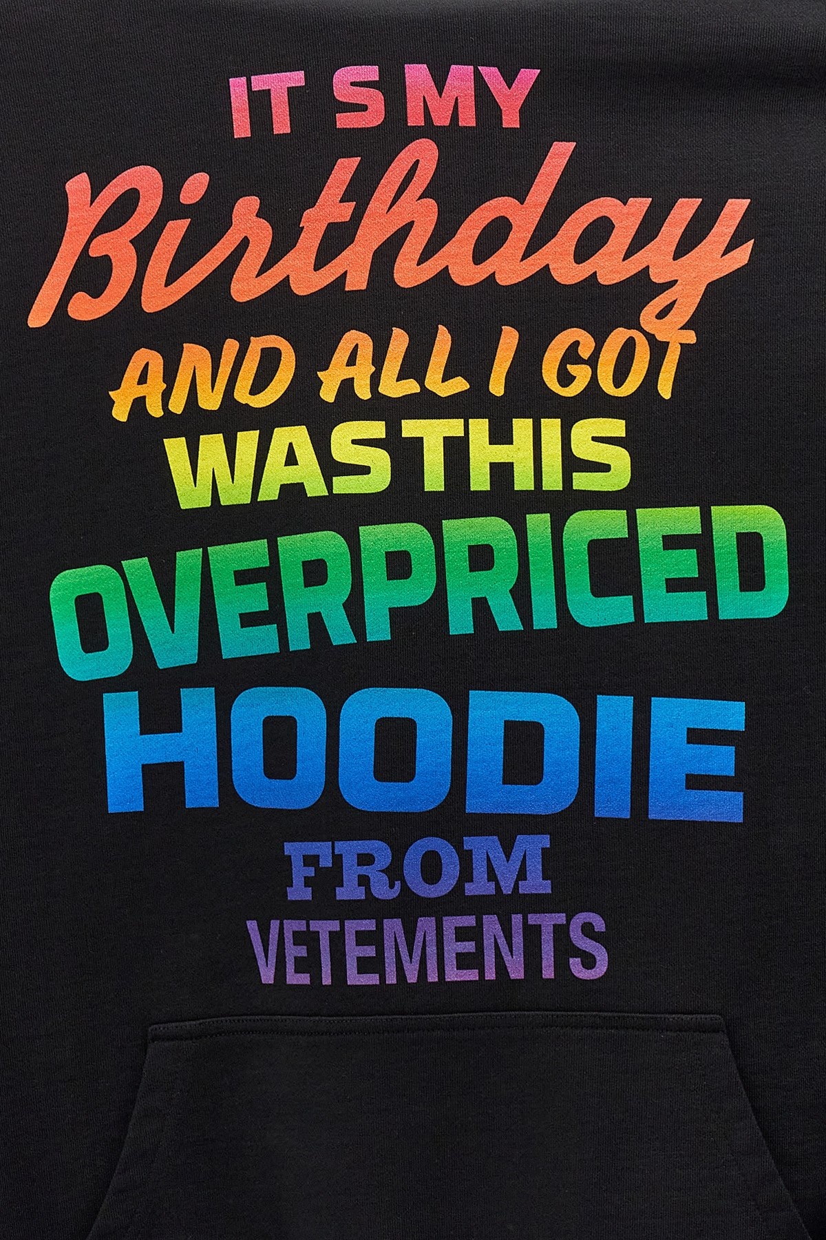 Overpriced birthday hoodie - 5