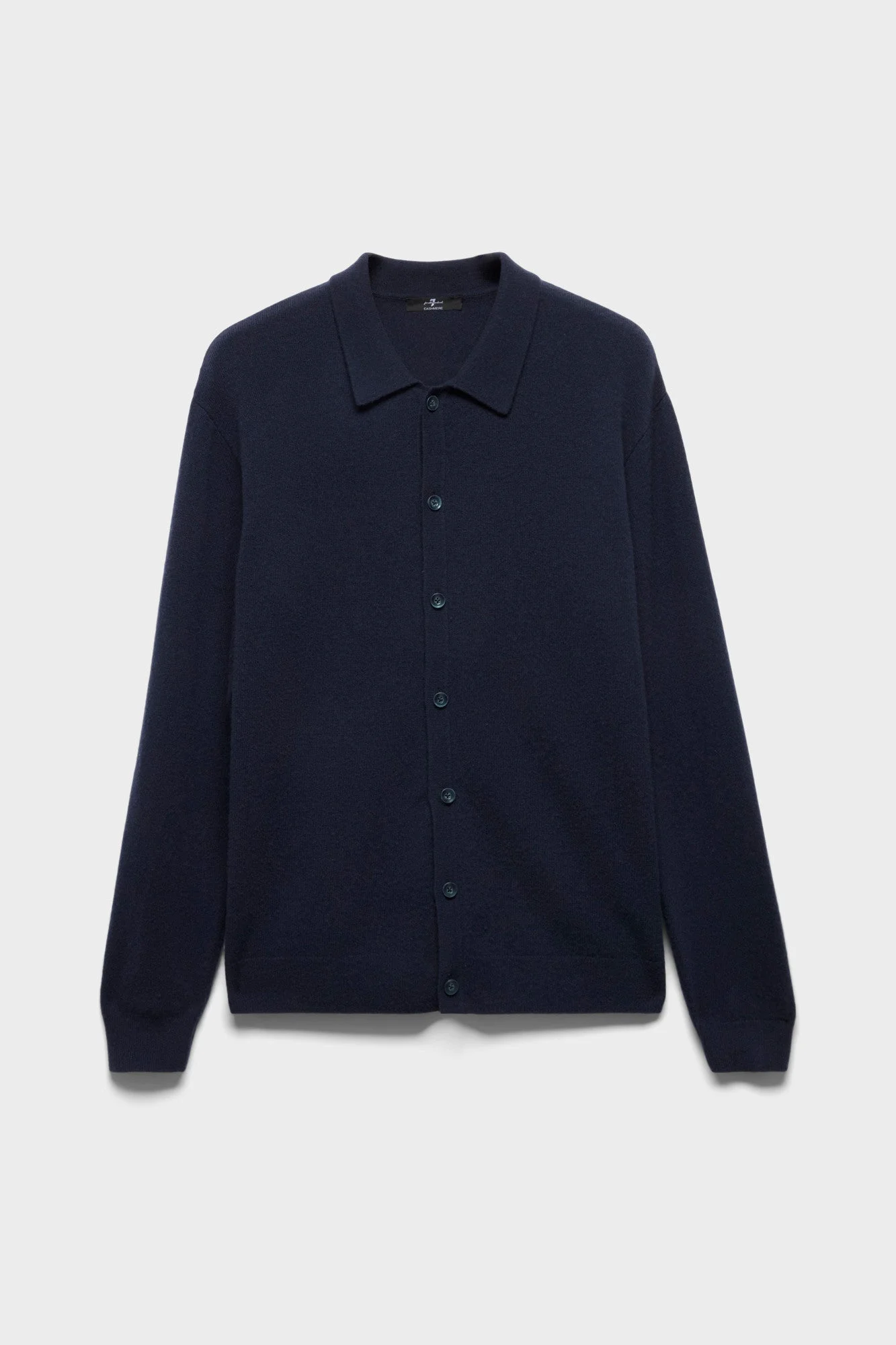 BUTTON POLO in Cashmere - 1