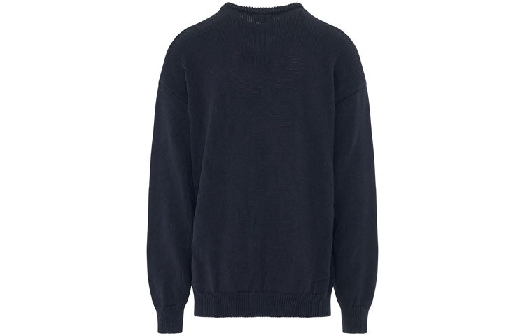 Balenciaga College Crest Crewneck Sweatshirt 'Navy' 696226T32394640 - 3