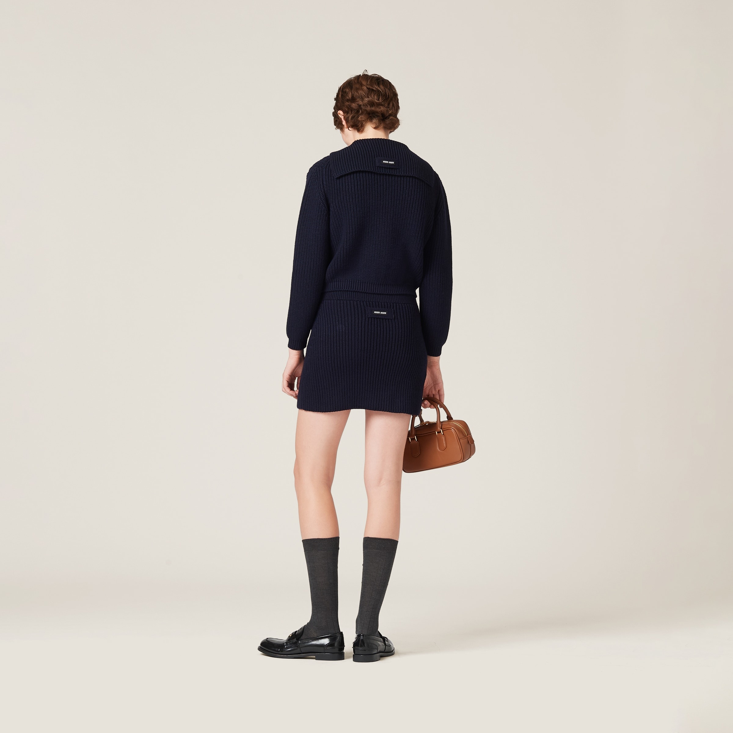 Wool knit cardigan - 3