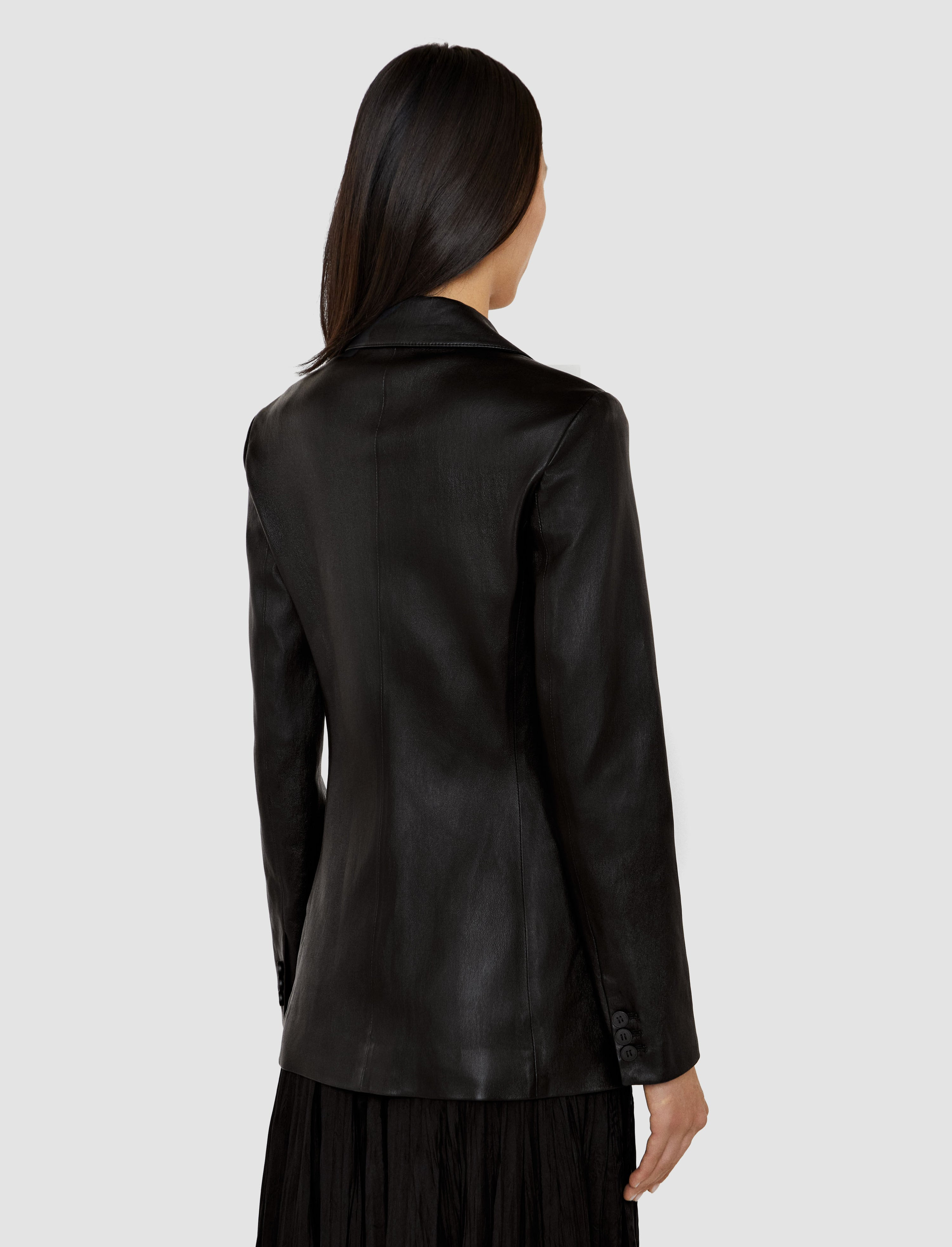 Pascal Leather Stretch Jacket - 4