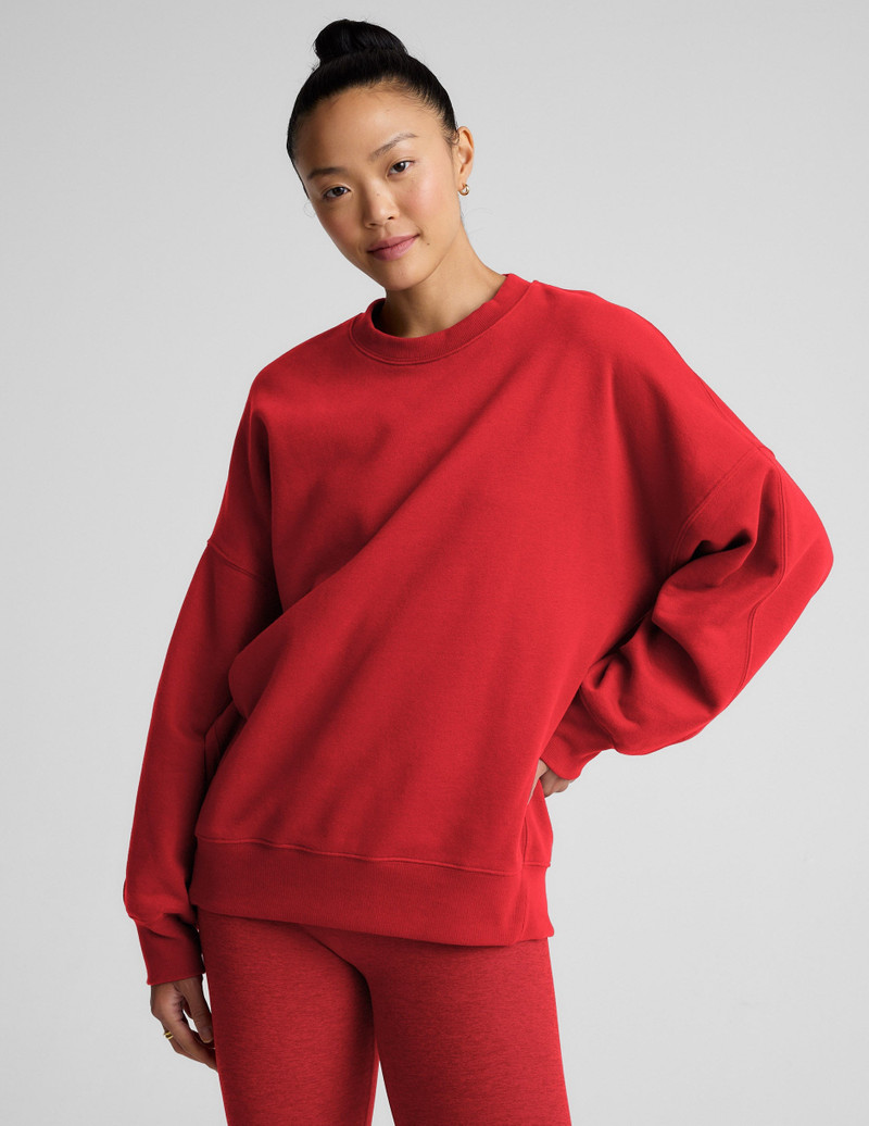 BEYOND YOGA LuxeFleece Oversized Sweatshirt outlook