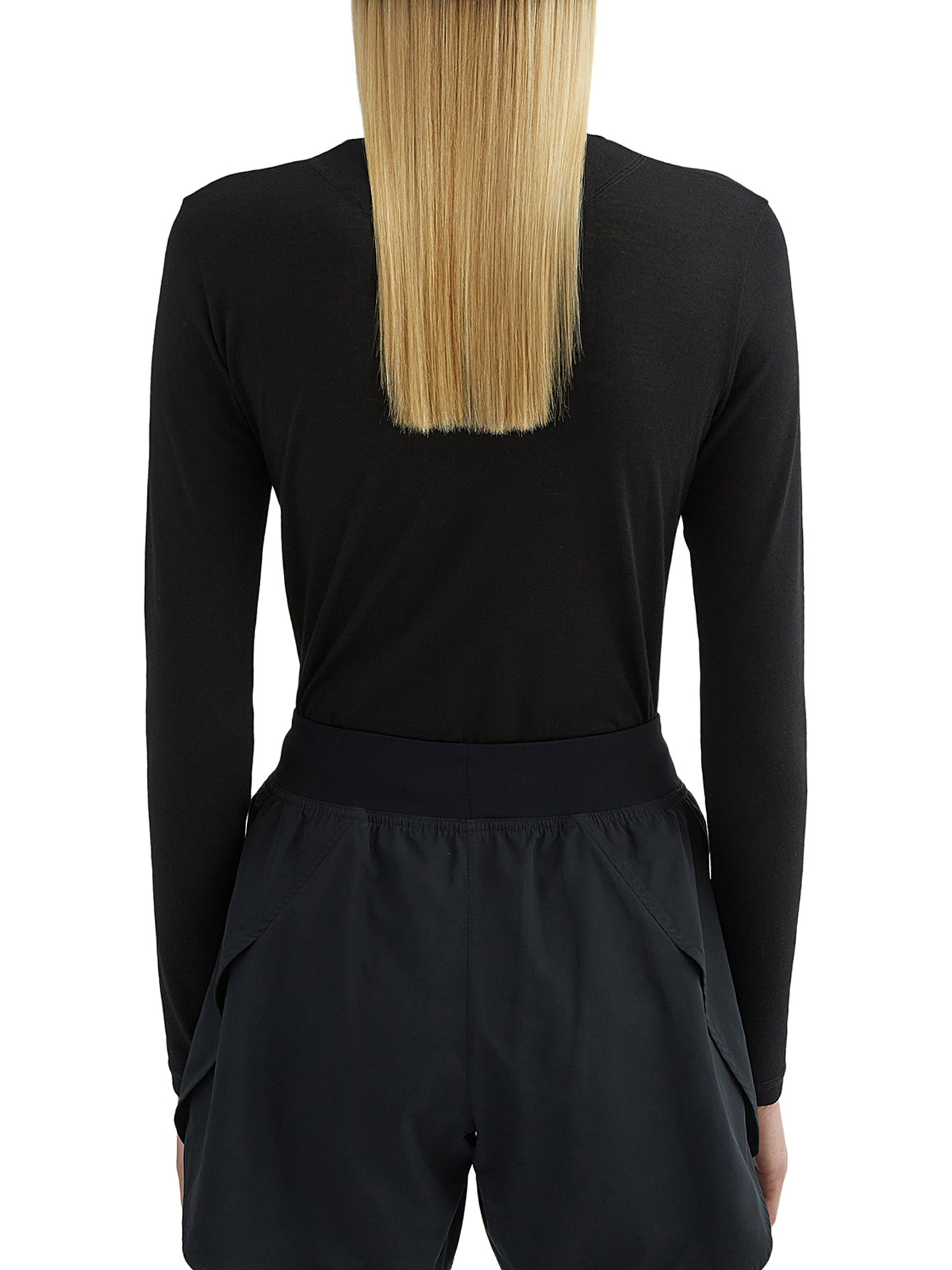 LONG SLEEVE TOP WITH FUNNEL NECKLINE - 3