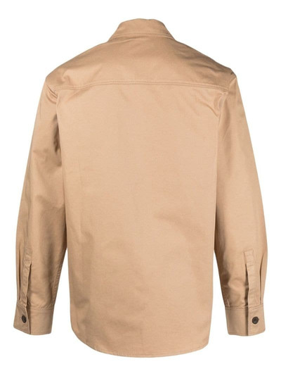 Maison Kitsuné button-up shirt jacket outlook