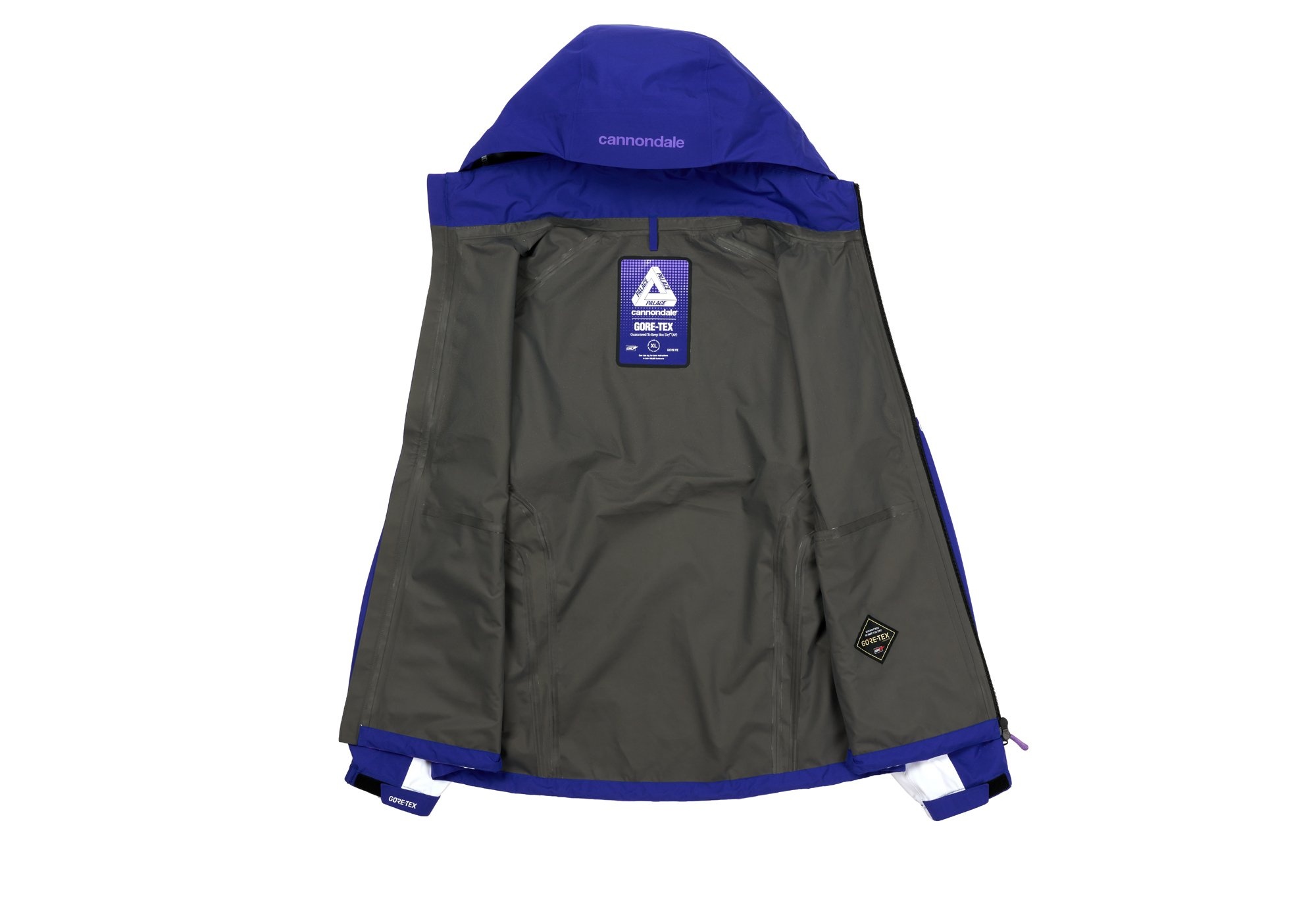 PALACE CANNONDALE MAD BOY GORE-TEX PACLITE JACKET BLUE / VIOLET - 5