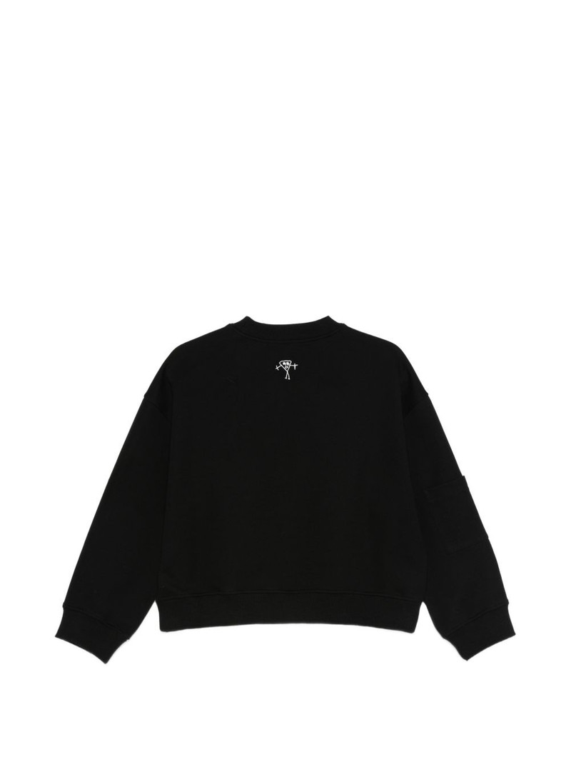 Plan C graphic-print sweatshirt outlook