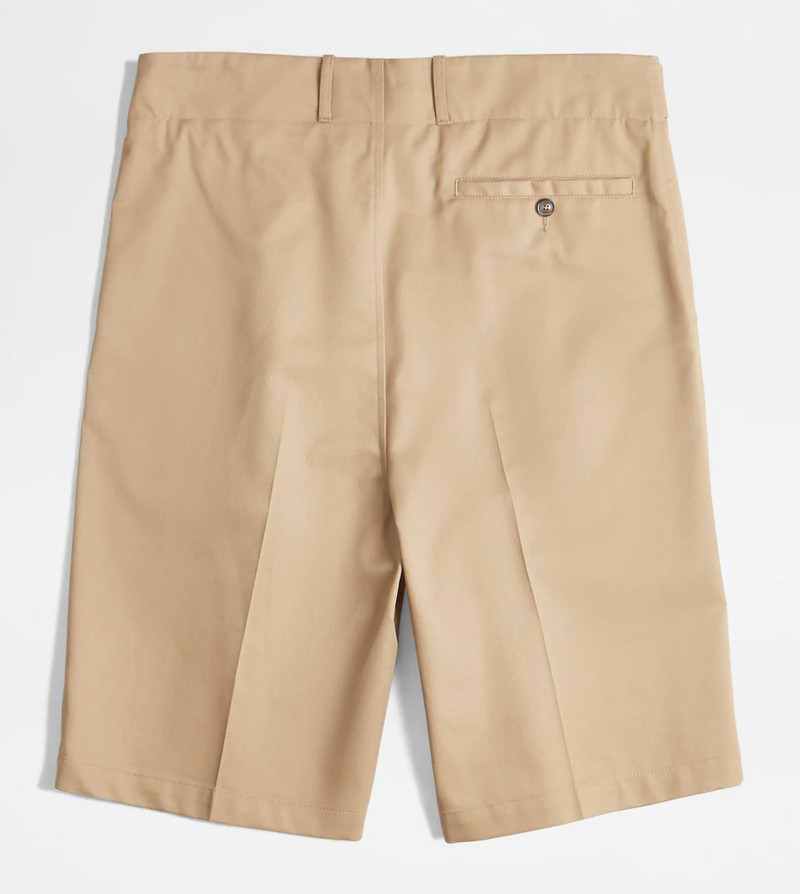BERMUDA SHORTS WITH DARTS - BEIGE 8