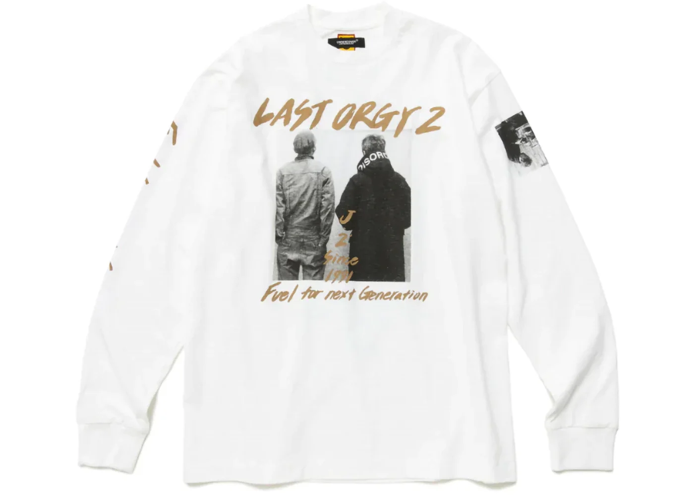 Human Made x Undercover Last Orgy 2 1991 L/S T-Shirt White - 1
