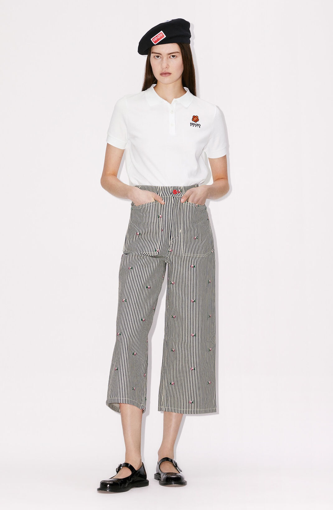 SUMIRE cropped jeans - 3